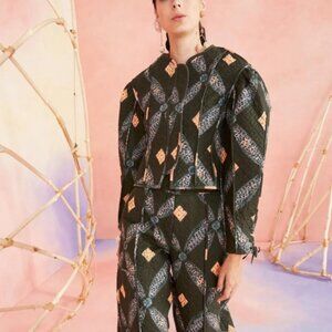 NWT ULLA JOHNSON Sabi Jacket in Army S $625